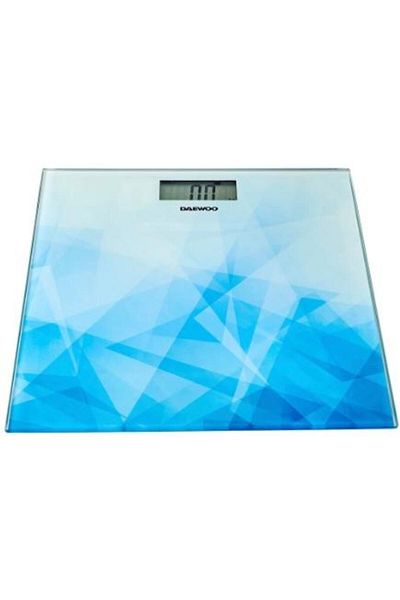 Daewoo Daewoo DBS210AB Body Scale, 150 kg, 100 g Division (White/Blue)