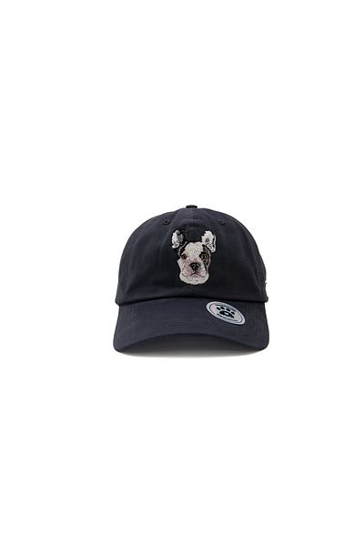 Trampoline French Bulldog Dog Embroidered Hat - Animal Figured Hat