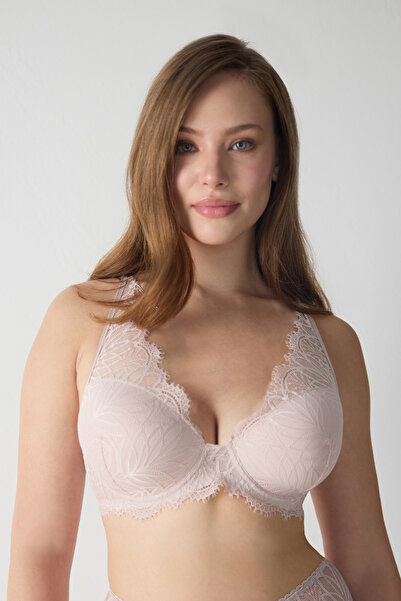 Magic Form İnce Dantelli Push Up Destekli Sütyen