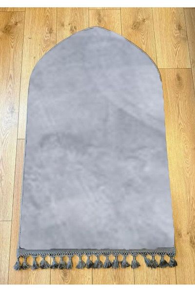 Sarar Elegans Carpet Non-Slip Base Washable Sponge Soft Plush Prayer Rug 70X120Cm