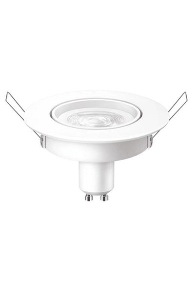 Philips Bec LED spot Philips, GU10, 4.7W (50W), 345 lm, lumina alba calda (2700K), 9cm