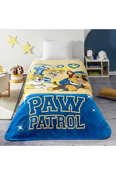 Taç Pătură unică cu licență Paw Patrol United