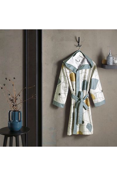 Taç 15-18 ετών Unit Edna Cotton Bathrobe Mint