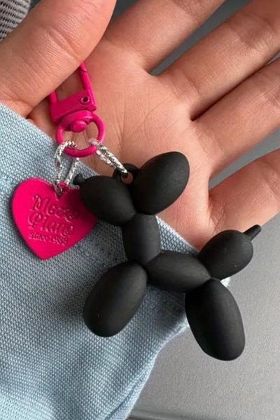Jaida Moda Breloc și breloc pentru geantă cu balon câine