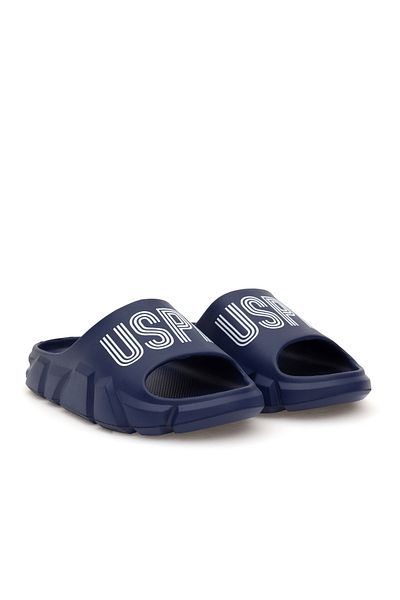 U.S. Polo Assn. Men's Navy Blue Slippers 50305428 -Vr033