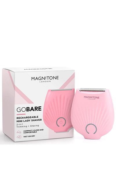 Magnitone GoBare! Rechargable Lady Shaver - Pink