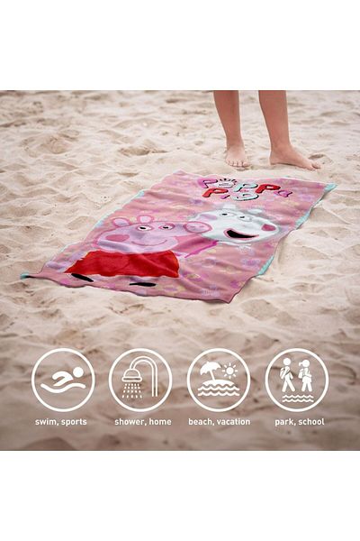 Cerda Peppa Pig Friends towel, 140x70cm