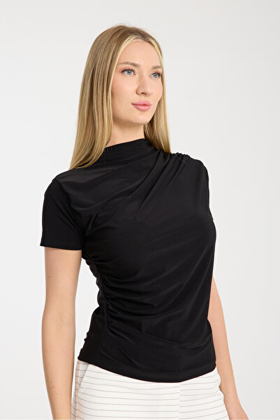 RESSHO ΜΑΥΡΟ ΚΟΝΤΟ ΜΑΝΙΚΙΟ ΜΕ ΚΟΡΔΟΝΙ