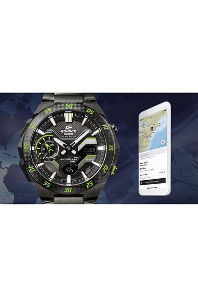 Casio Ecb-2200Rc-1A3Df Wrist Watch