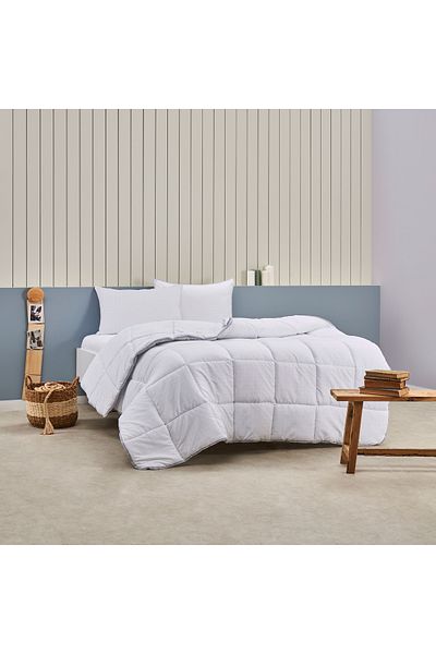 Taç Relax Fiber King Size Quilt White
