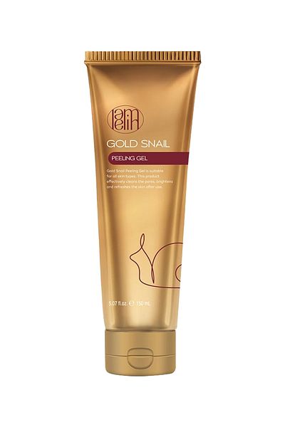 Lamelin Peeling Gel Containing Snail Mucus Extract Gold Snail Peeling Gel 150 ml