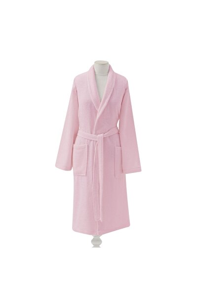 Taç Pamuk Şalyaka L/xl Bornoz Pembe