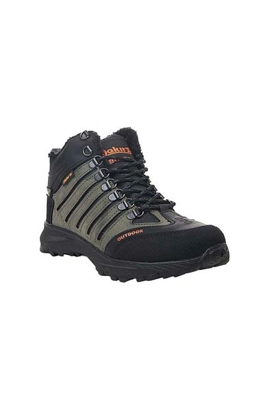 Liger Χακί Χρώμα Unisex Μπότες εξωτερικού χώρου - Γούνινο