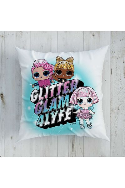 Taç Lol Surprise Winter Cotton Licensed Throw Pillow