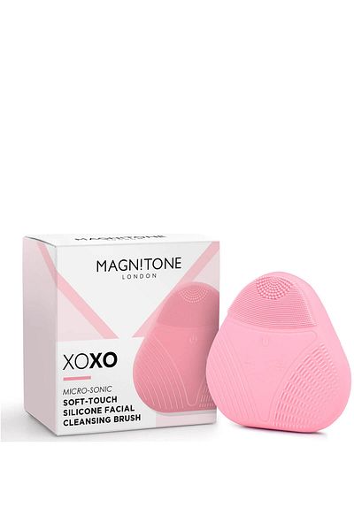 Magnitone XOXO - SoftTouch Silicone Cleansing Brush - Pink