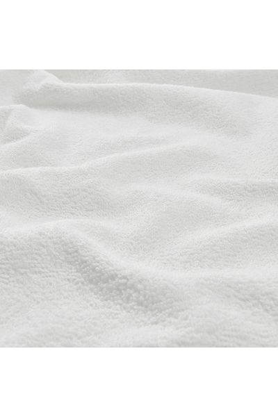 IKEA LUDDVIAL White Bath Towel 55x120 cm Quick-Dry 100% Cotton by IKEA