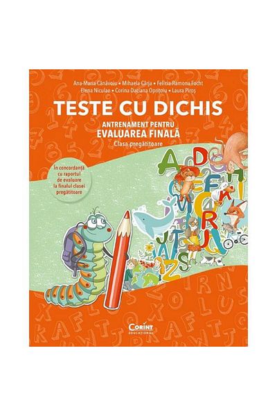 Corint Teste cu o răsucire. Instruire pentru Evaluarea Finala - Clasa pregatitoare