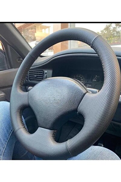 dk direksiyon Kaplamacı RENAULT 19 Uyumlu EUROPA ARACA ÖZEL DİKMELİ DİREKSİYON KILIFI(NOKTALI-DÜZ SPOR MODEL)