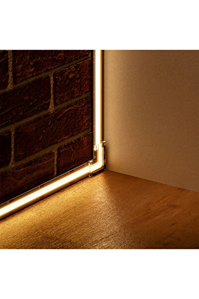 Ledarmy 1 adet şeffaf çift taraflı kablo şerit Led COB konnektörleri kapak konnektör 2pin 8mm LED ışıklar le