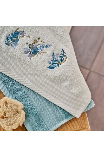 Taç Darla Bamboo Family Set of 4 Ecru