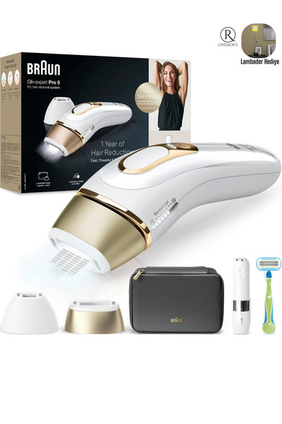 Braun Silk Expert Pro Yeni Nesil Ipli Tüy Alma Cihazı 2 Akıllı Başlıklı - 400.000 Uzun Ömürlü Kullanım