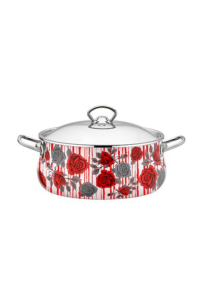 NETLON 18-Piece Granite Casserole Enamel Set