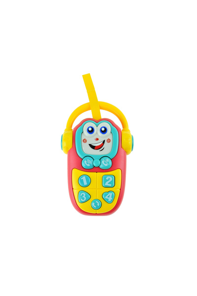 Erzi Oyuncak Telefon Gülen Telefon Işıklı Sesli 15 Cm