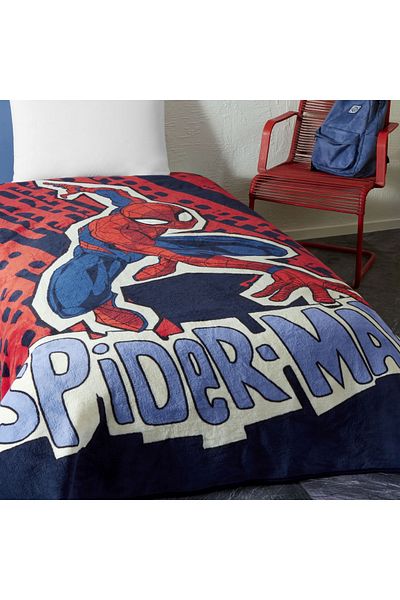 Taç Κουβέρτα μονής με άδεια Spiderman Block