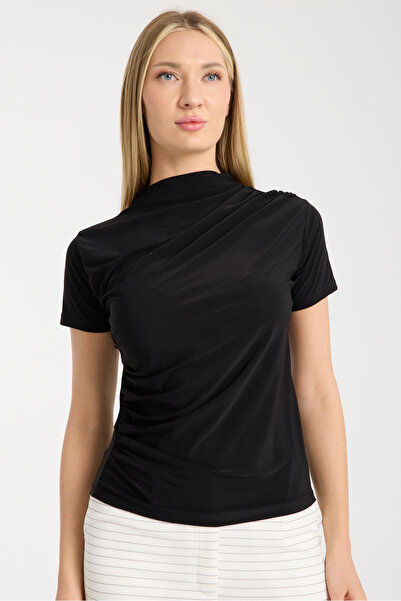 RESSHO ΜΑΥΡΟ ΚΟΝΤΟ ΜΑΝΙΚΙΟ ΜΕ ΚΟΡΔΟΝΙ