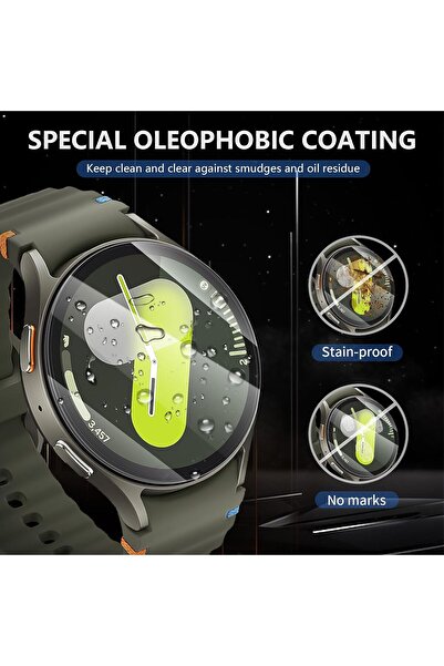 AWH 4-Pack Screen Protector for Galaxy Watch 7 44mm, HD Tempered Glass, Anti-Scratch Protection