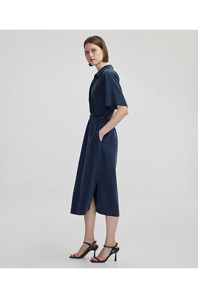 İpekyol Shirt Collar Dress with Belt
