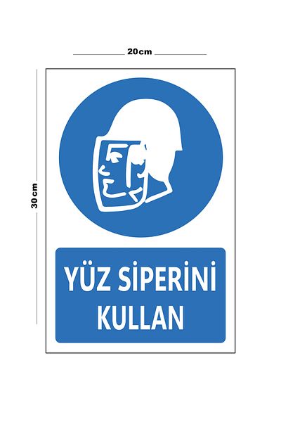 Lucena Use Metal Face Trench 20cm X 30cm A4 Size Warning Sign Directional Sign