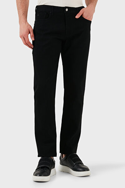 Emporio Armani Streç Pamuklu Slim Fit Normal Bel Düz Paça Jeans Erkek KOT PAN...