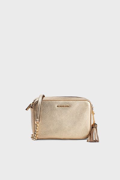 Michael Kors Logo Genuine Leather Removable Chain Strap Bag 32F7Mgnm6M740 Bag 32F7Mgnm