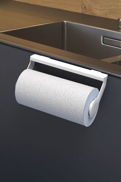 Prima Nova Paper Towel Rack - White
