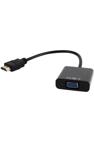 Gembird Adaptor Gembird HDMI 1.4 Male - VGA Female (Negru)