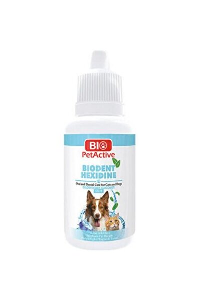 Bio PetActive Bio Pet Active Biodent Hexidine Kedi Ve Köpek Ağız / Diş Bakımı 50 ml