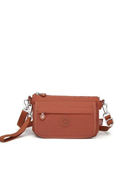 SMART BAGS Minik Boy Krinkıl Kumaş Kadın Postacı Çantası Smart Bags 1191