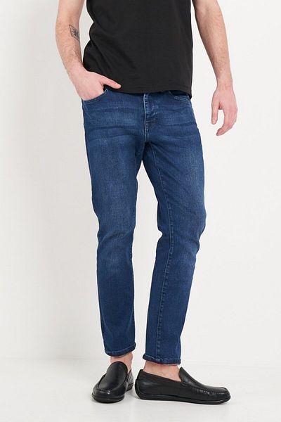 Lee Cooper Blugi barbat slim cu aspect usor decolorat