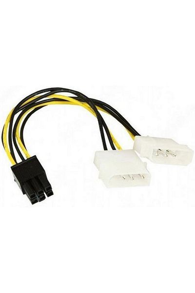Gembird Cablu alimentare Gembrid 5.25" Molex - 5.25" Molex + 6 pin conector CC-PSU-6
