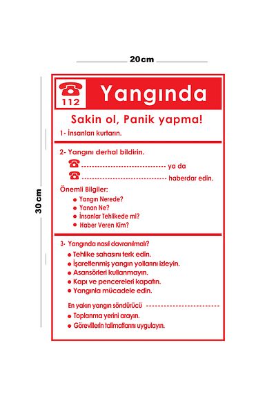 Lucena Metal Fire to Do 20cm X 30cm A4 Size Warning Sign Directional Sign