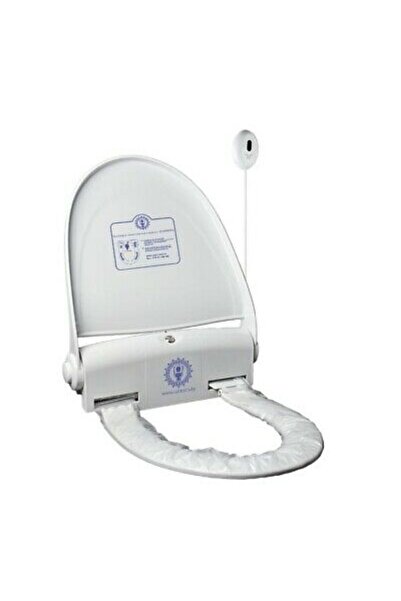 Generic Hygiene Toilet Seat Cover with Plastic Roll Automatic Replacement, HDPE, 60+ Uses