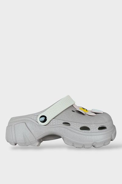 Liger High Comfortable Sole Women's Sandals SMOKE - WHITE