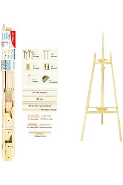 MOTARRO Wooden Painting Easel Stand – Adjustable Tabletop Art Easel For Canvas, Drawing & Display