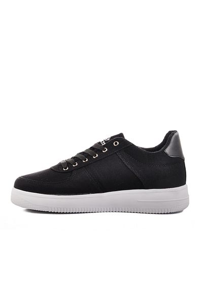 AYK'S Black-White Linen Lightweight Men's Casual Shoes 123 m