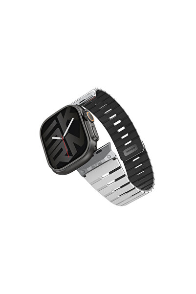 Skinarma Ρολόι 42mm Skinarma Gemini Series TPU Μαγνητικό Λουράκι Σιλικόνης Λε...