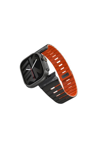 Skinarma Ρολόι 42mm Skinarma Σειρά Gemini με μαγνητικό λουράκι σιλικόνης TPU ...