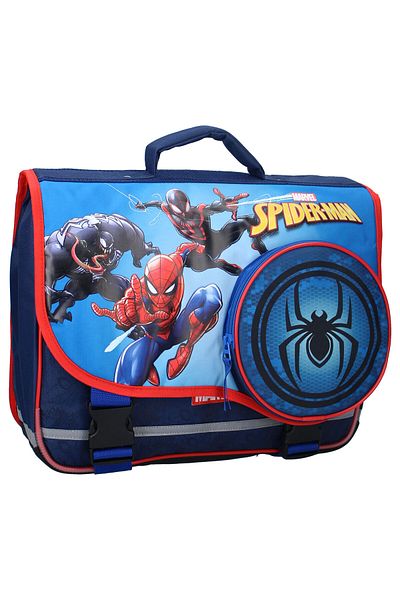 SPIDERMAN Multicolored schoolbag, with 3 compartments, 34x37x17 cm, Own Your Destiny, Spiderman