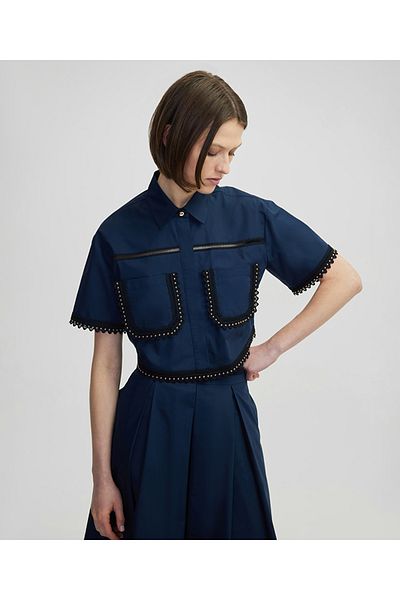 İpekyol Shirt with Contrast Piping