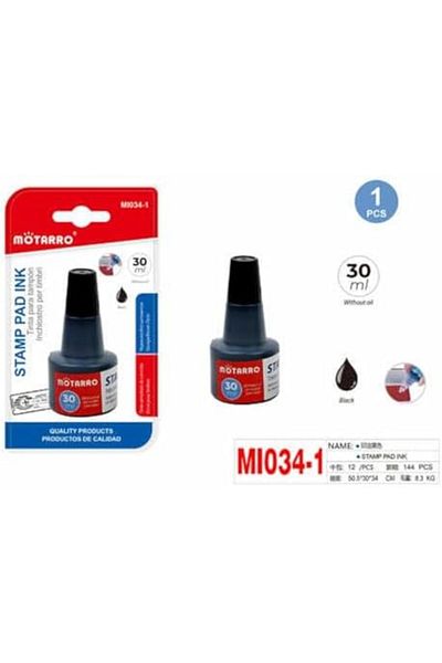 MOTARRO Stamp Ink Pad – Blue Ink For Rubber Stamps, Quick-dry & Fade-resistant